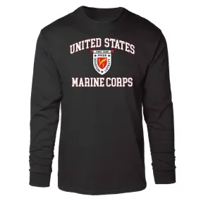 1st Battalion 7th Marines USMC Long Sleeve T-shirt