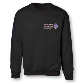 1st Combat Engineer Battalion Proud Veteran Sweatshirt