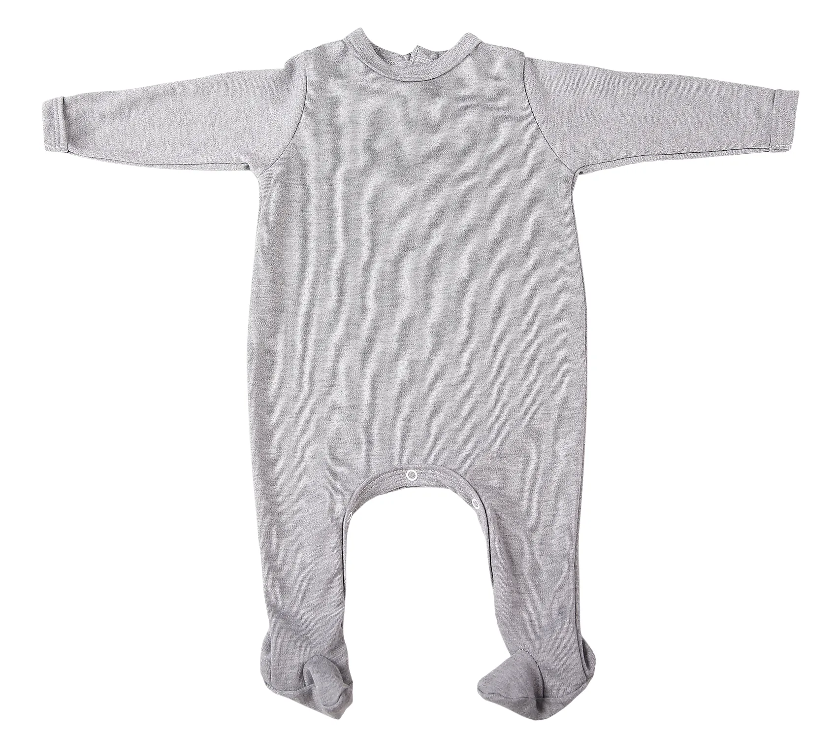 2-Pack Back-Fastening Blank Babygros Made From 100% Cotton