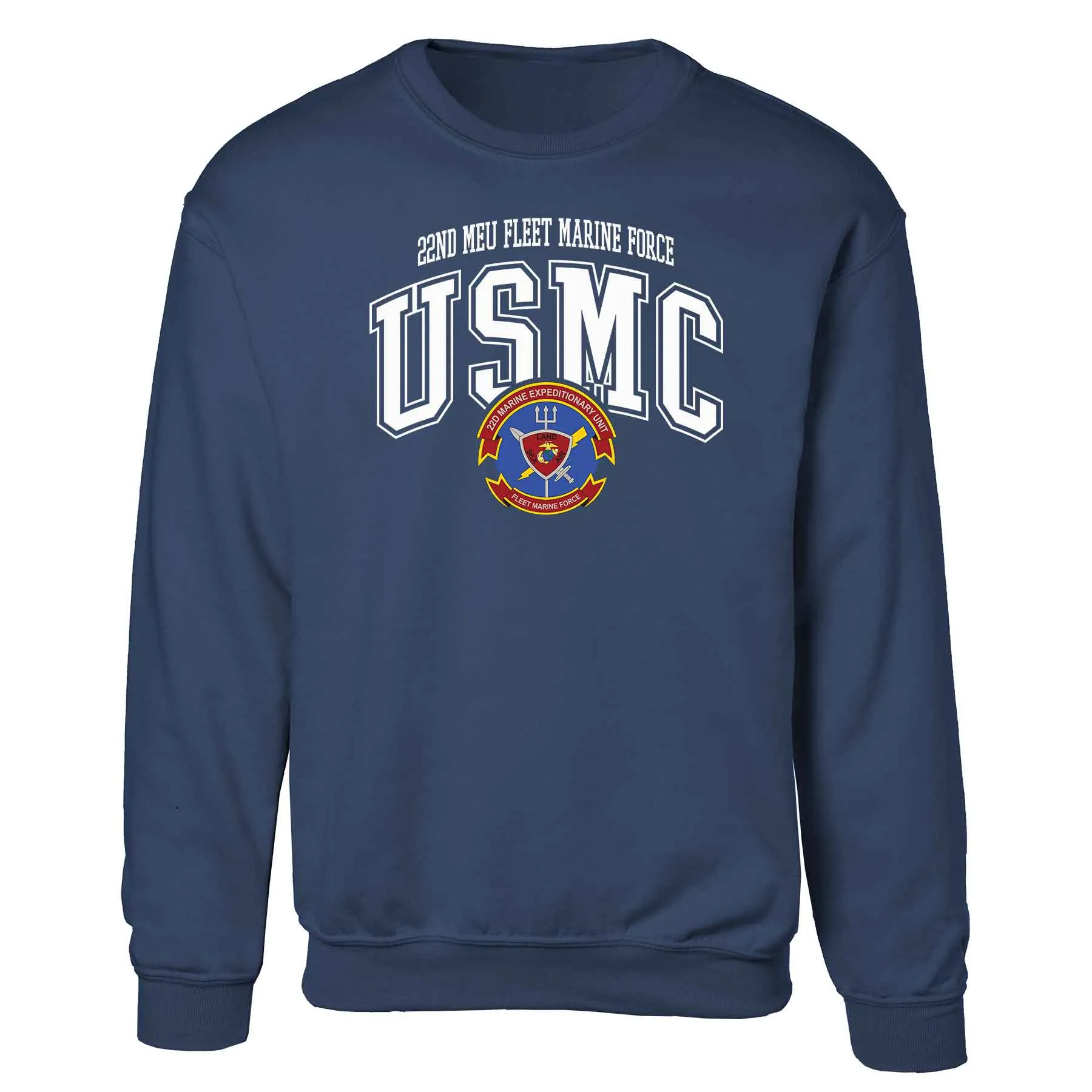 22nd MEU Fleet Marine Force Arched Sweatshirt