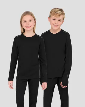 4.0 Kids' Genesis Heritage Expedition Weight Fleece Thermal Crew Shirt