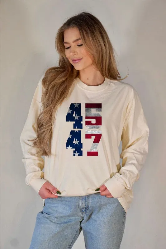 45 47 Long Sleeve Tee