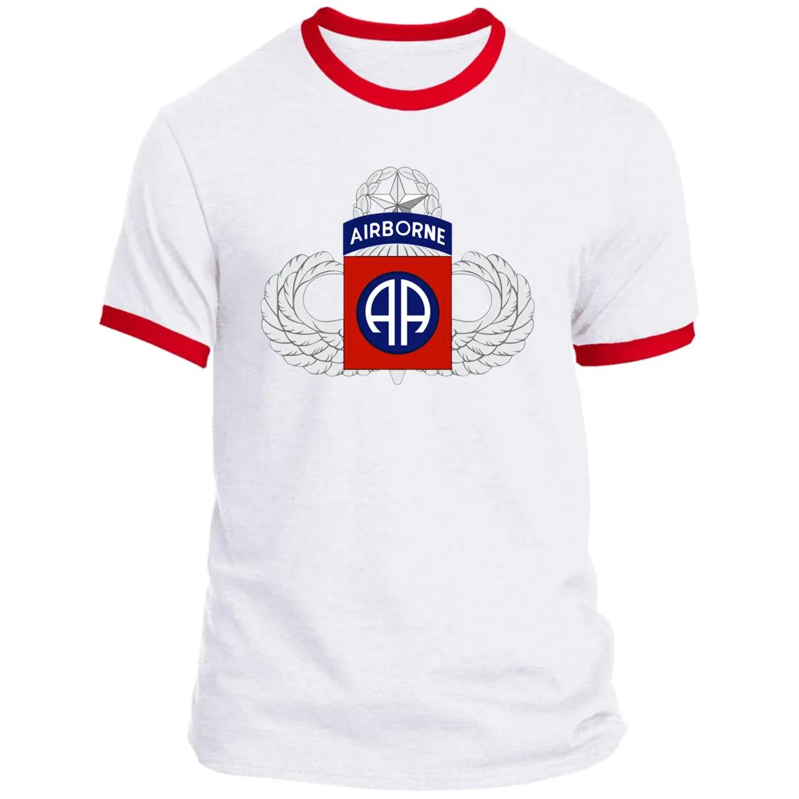 82nd Airborne Master Ringer Tee