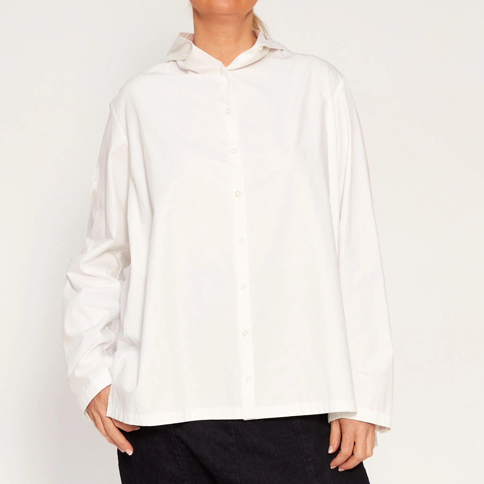 A Pleated Blouse