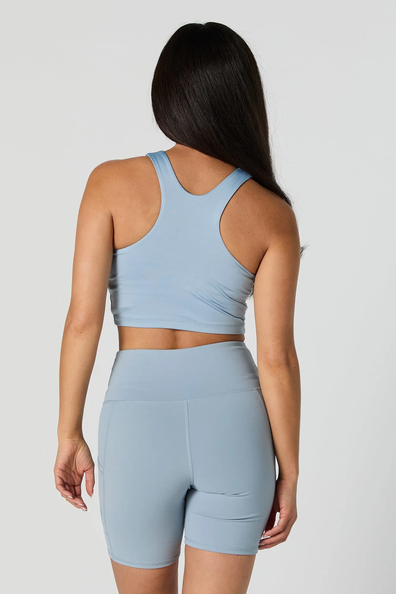 Active Crew Neck Bra Tank