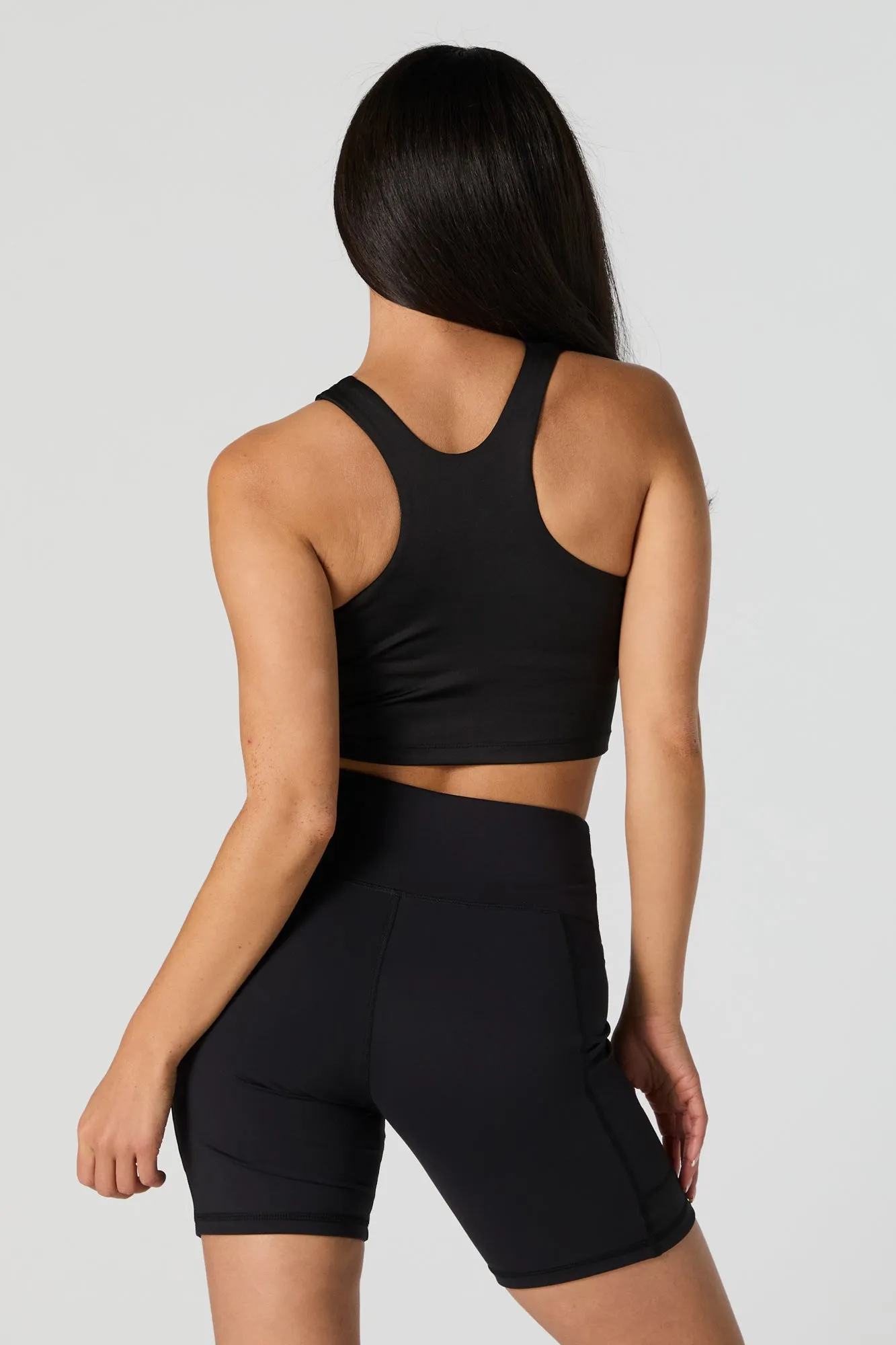 Active Crew Neck Bra Tank