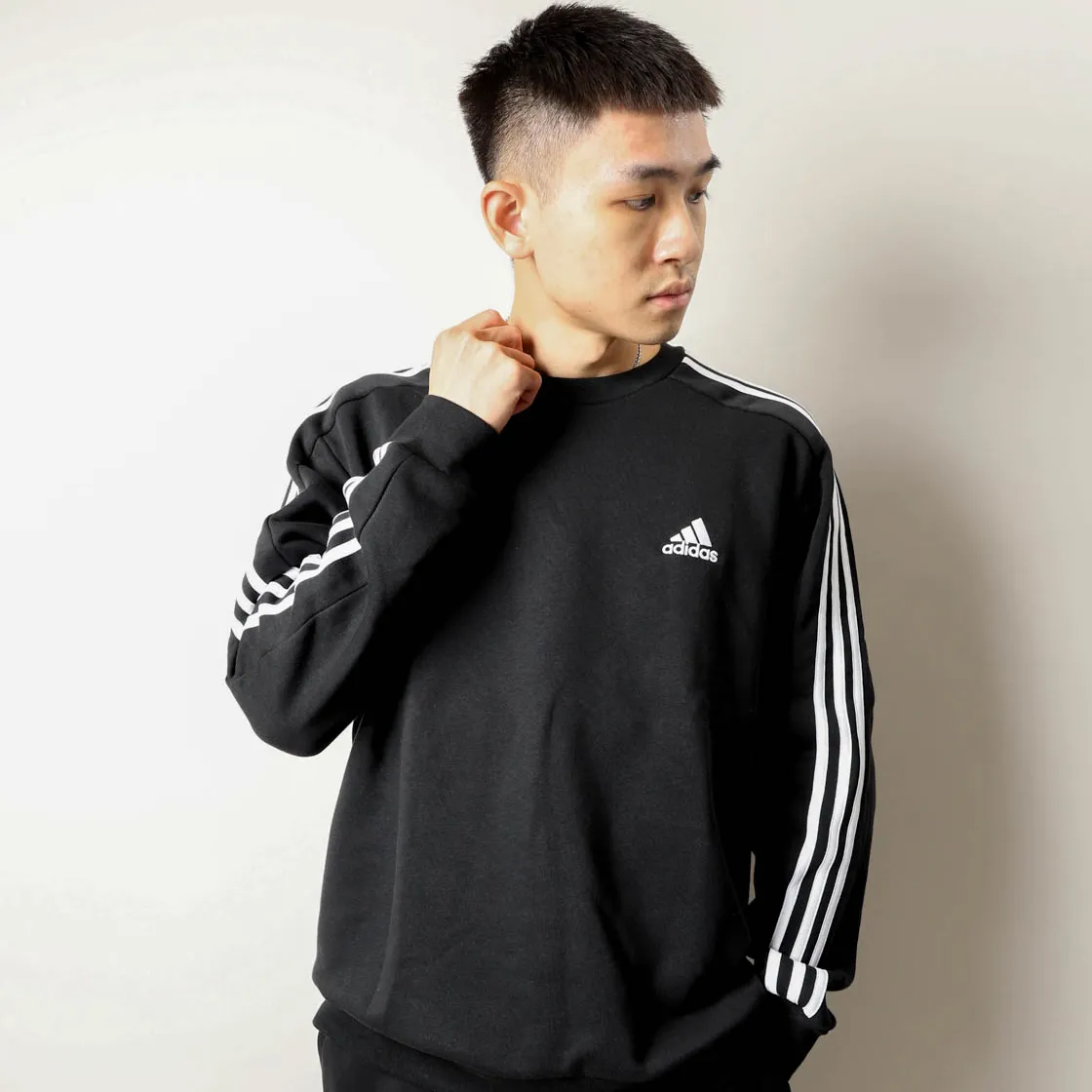 Adidas Essentials Fleece Sweatshirt [IB4027]