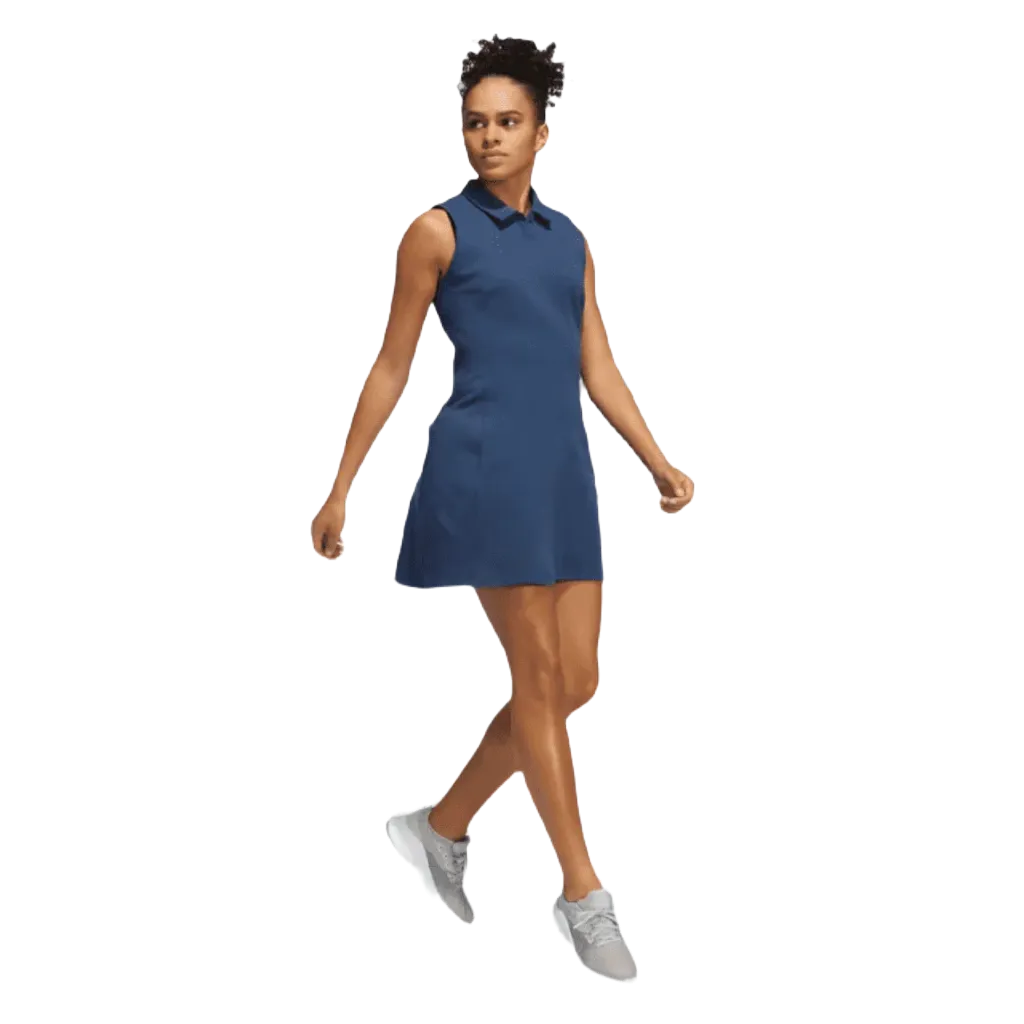 Adidas Go-To Sleeveless Golf Dress - Navy