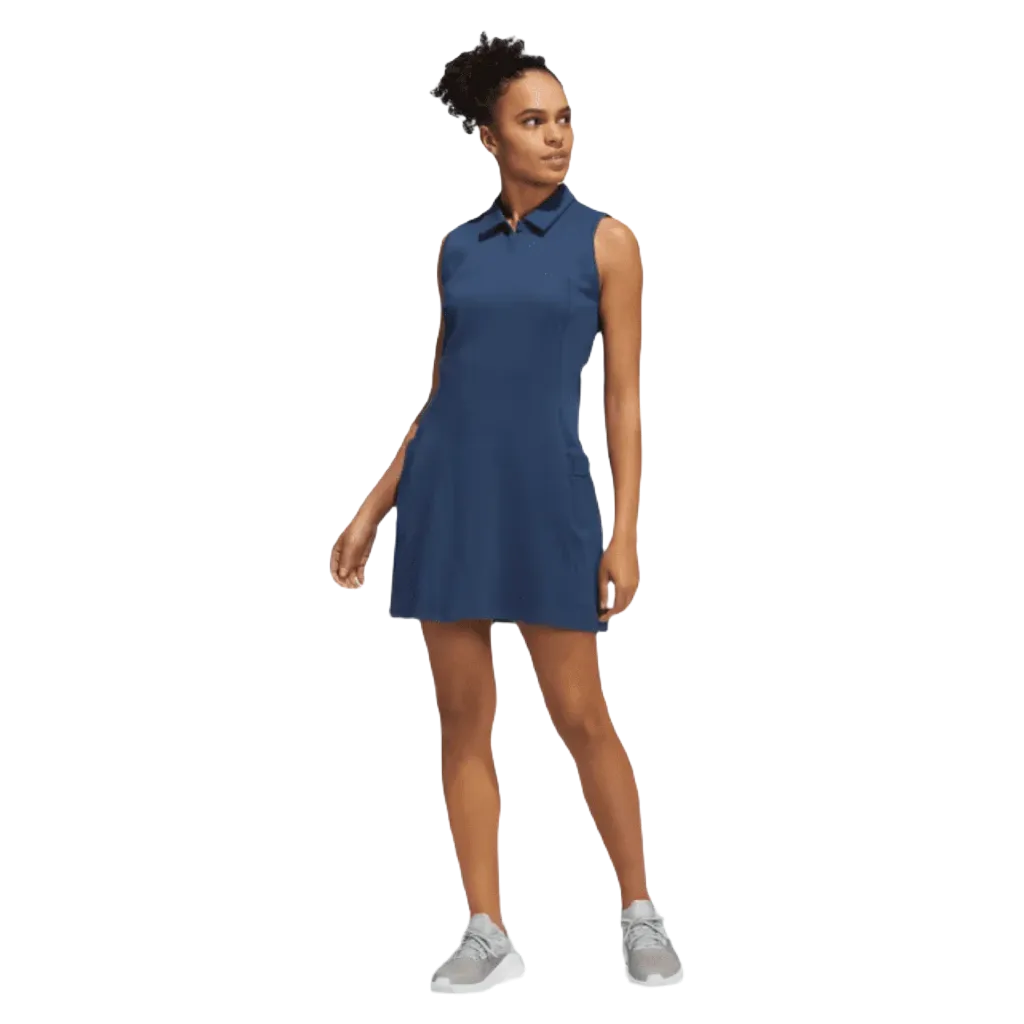 Adidas Go-To Sleeveless Golf Dress - Navy