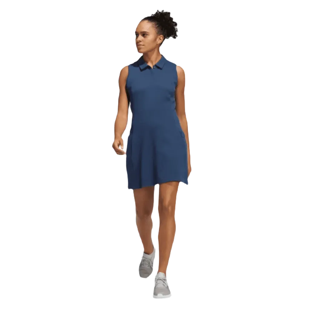 Adidas Go-To Sleeveless Golf Dress - Navy