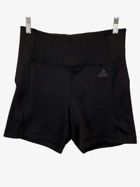 Adidas  High Rise Ribbed Detailed  Shorts Size M