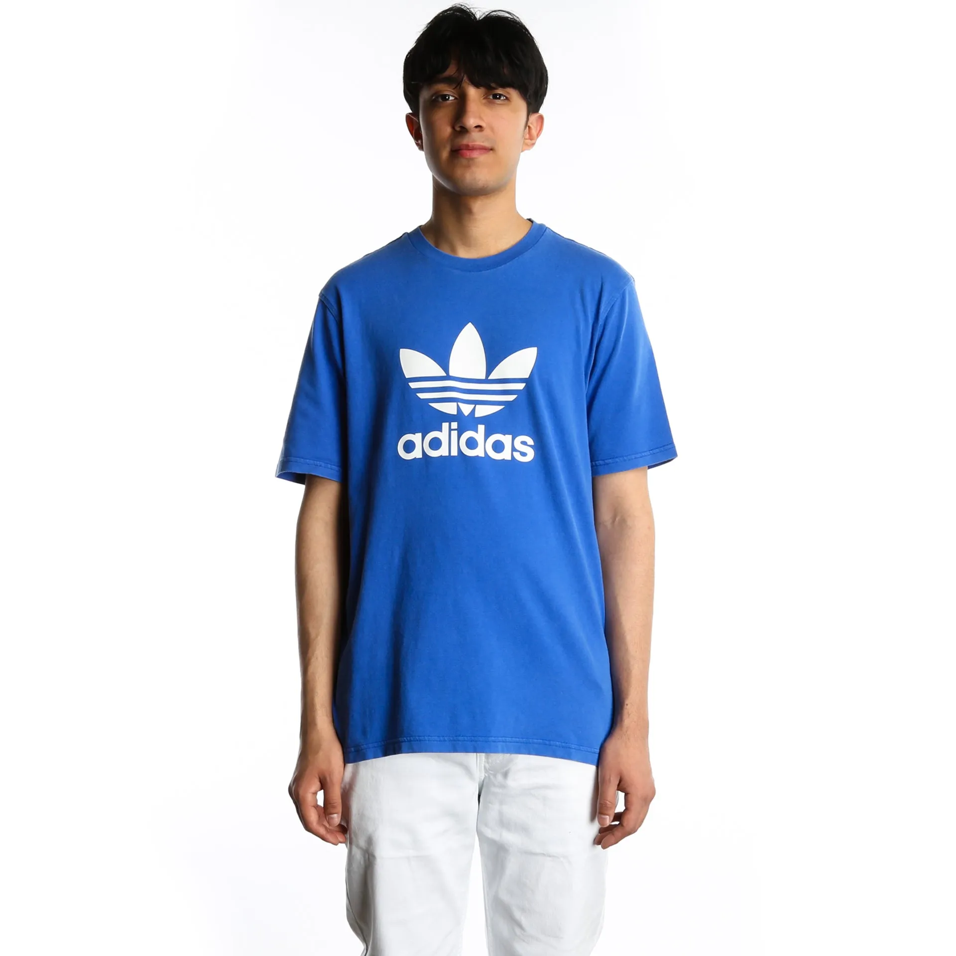 Adidas Mens Trefoil T-Shirt - Blue