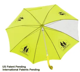 Adults Childs Safety Umbrella - Drip Free Safety Brite