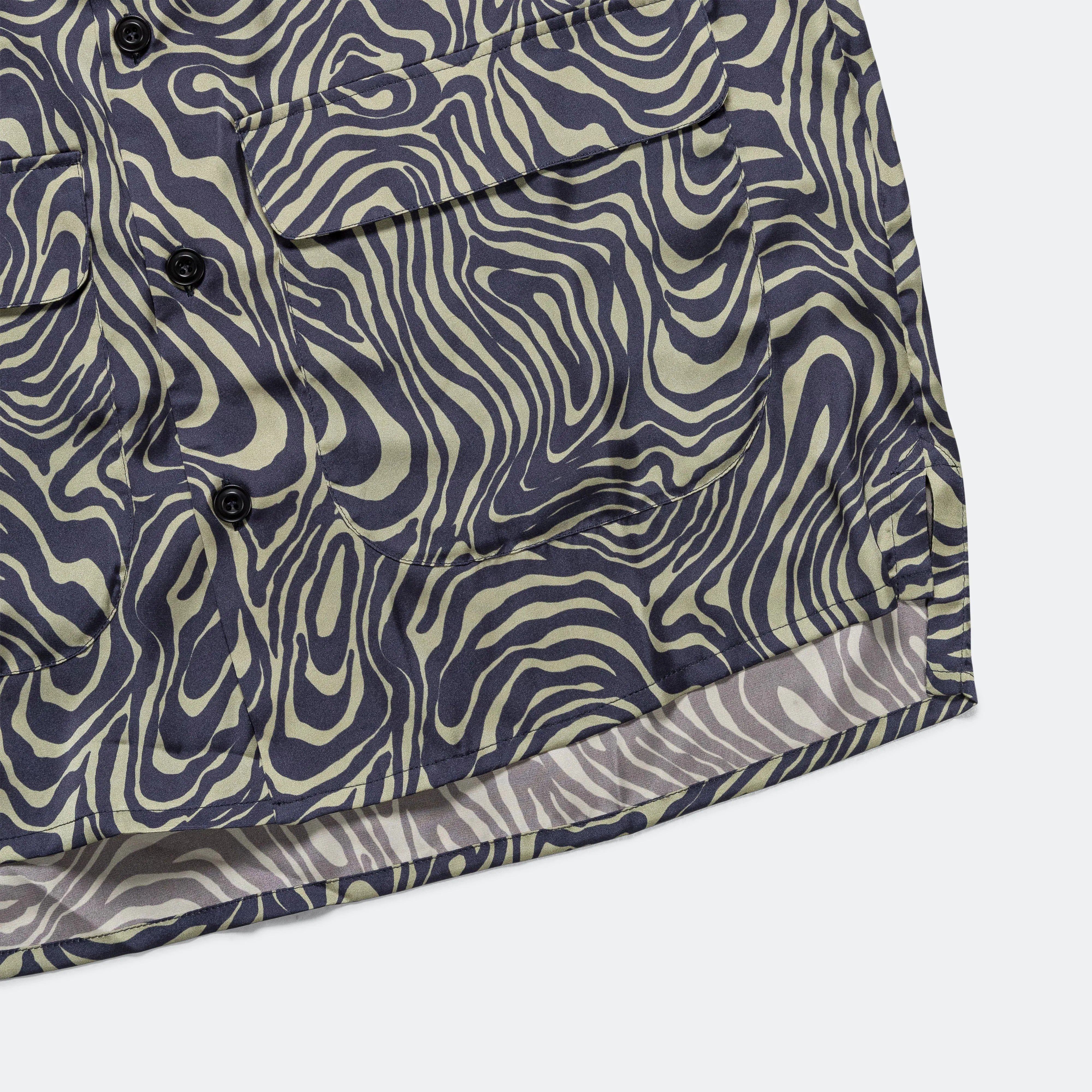 Aloha Shirt - Zebra Swirl