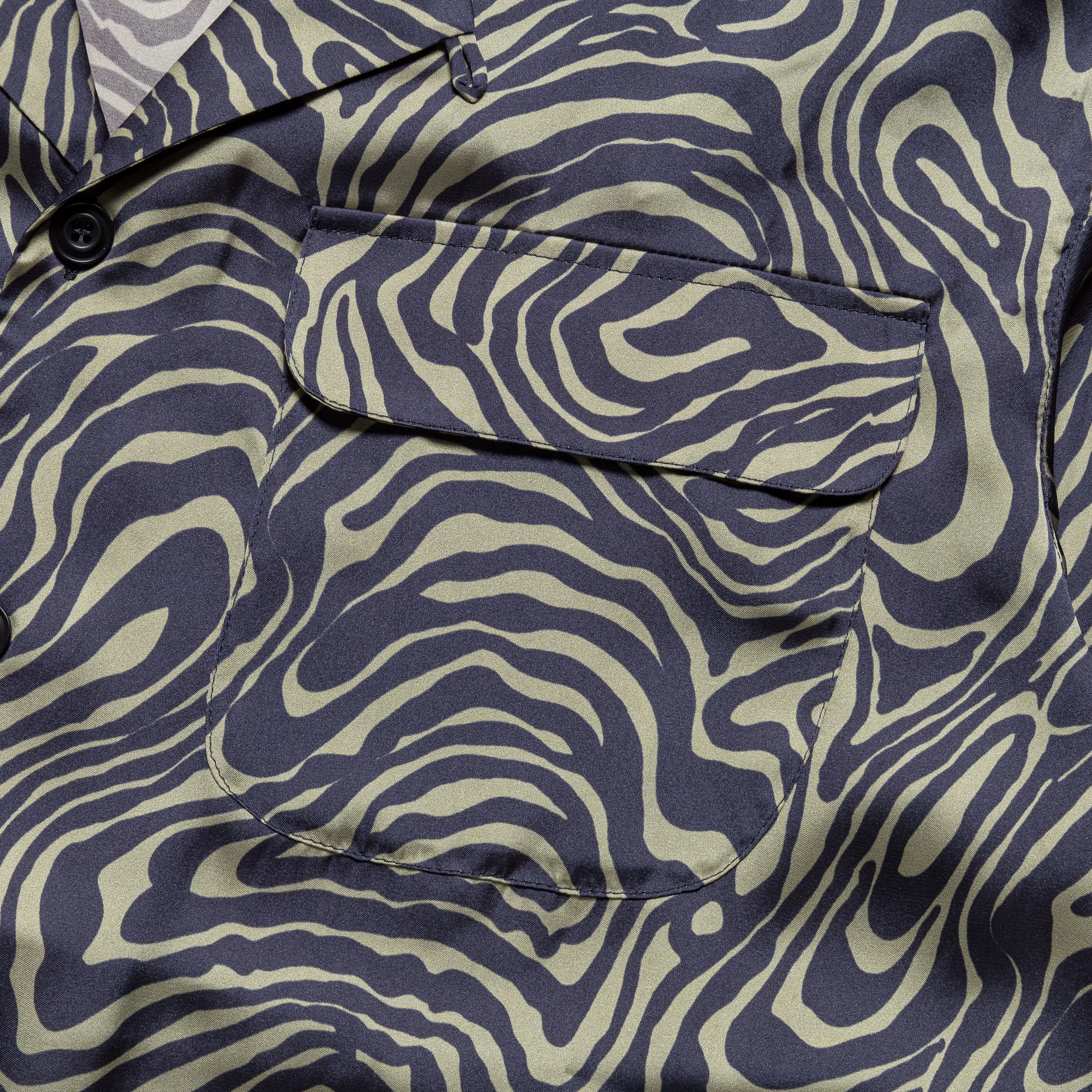 Aloha Shirt - Zebra Swirl