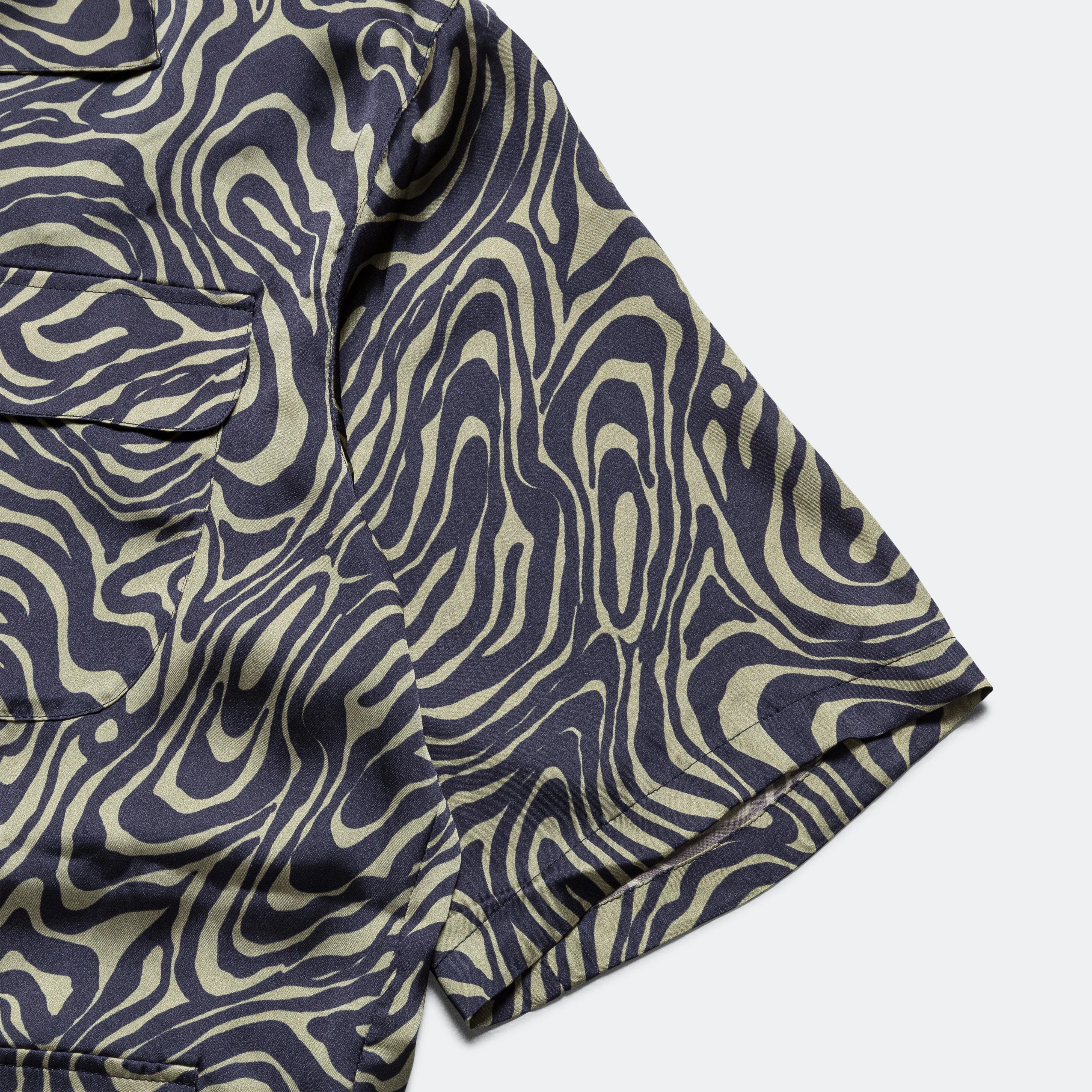 Aloha Shirt - Zebra Swirl