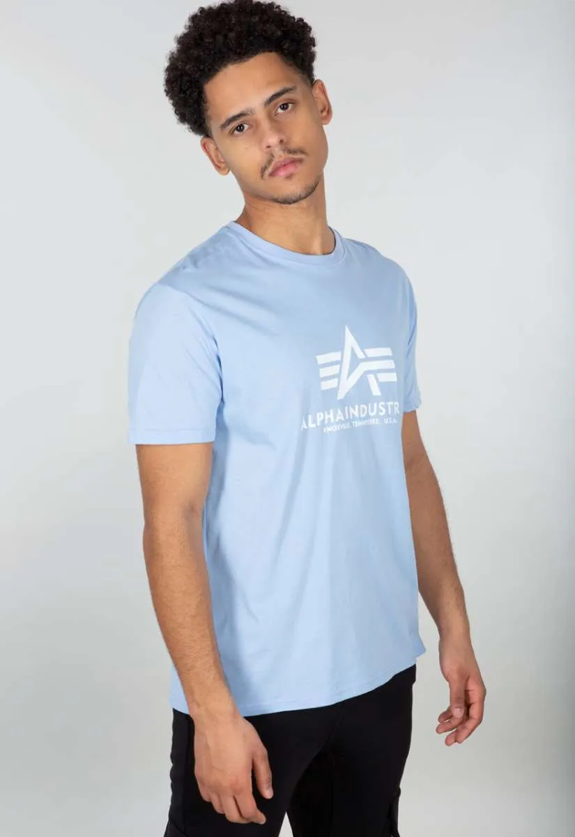 Alpha Industries Basic T-Shirt lightblue 100501-513