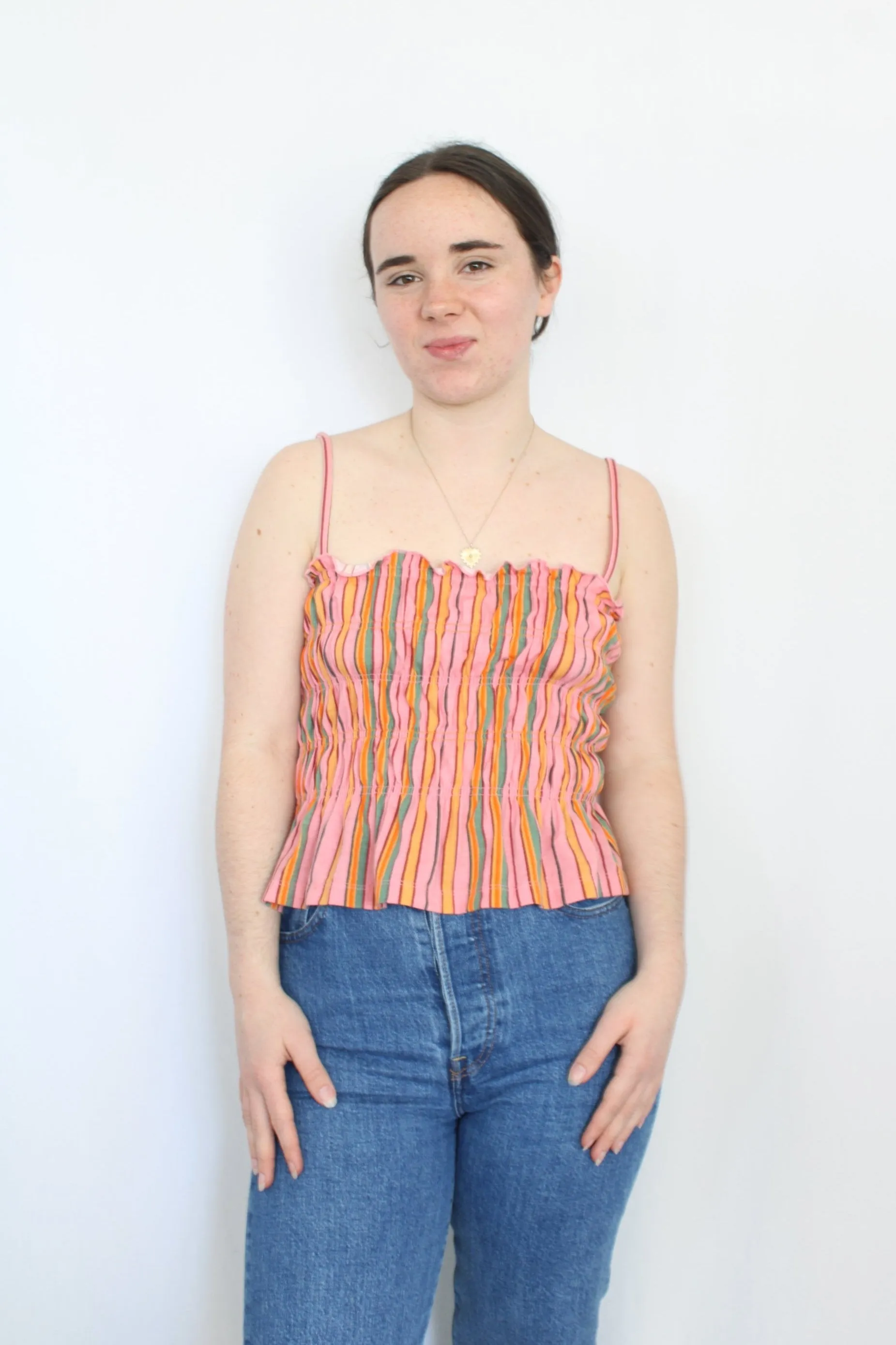 & Other Stories - Striped Stretch Cami