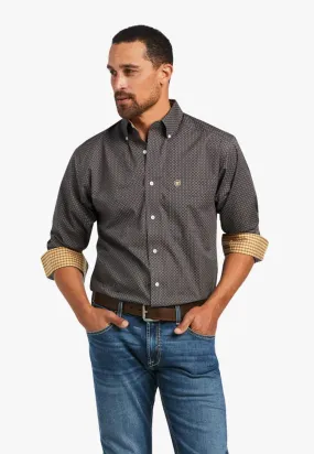 Ariat Mens Wrinkle Free Hector Classic Long Sleeve Shirt