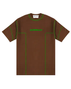 Ashluxe Double Threaded T-shirt - Brown