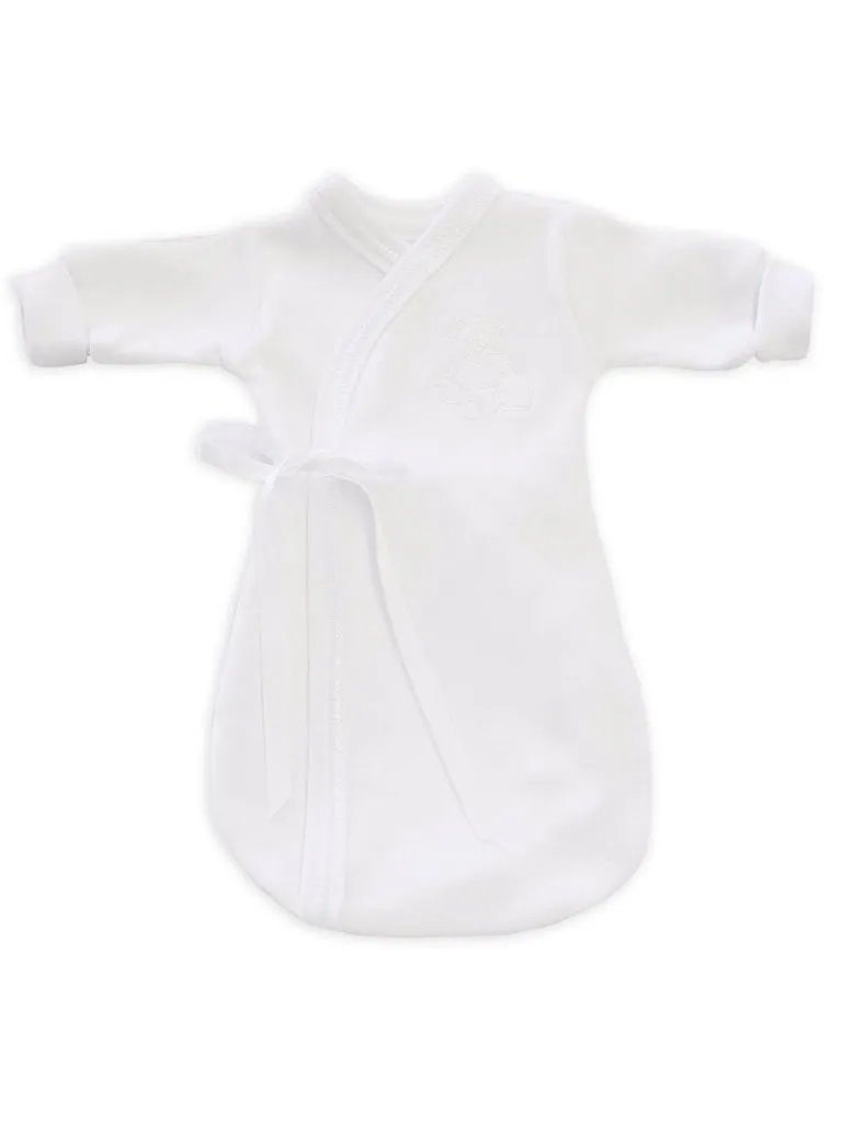 Baby Funeral Gown, White