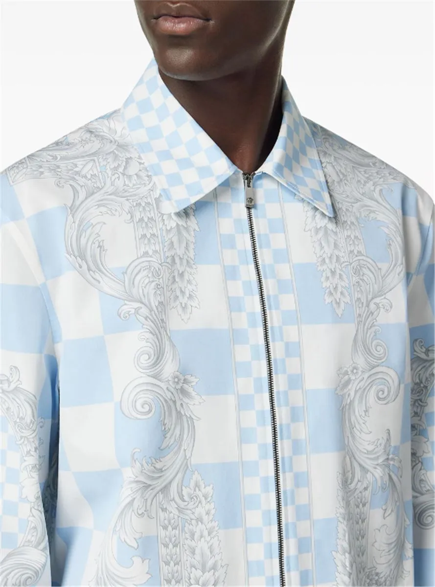 BAROCCO-PRINT SHIRT JACKET