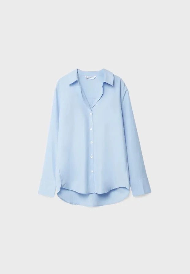 Basic poplin shirt