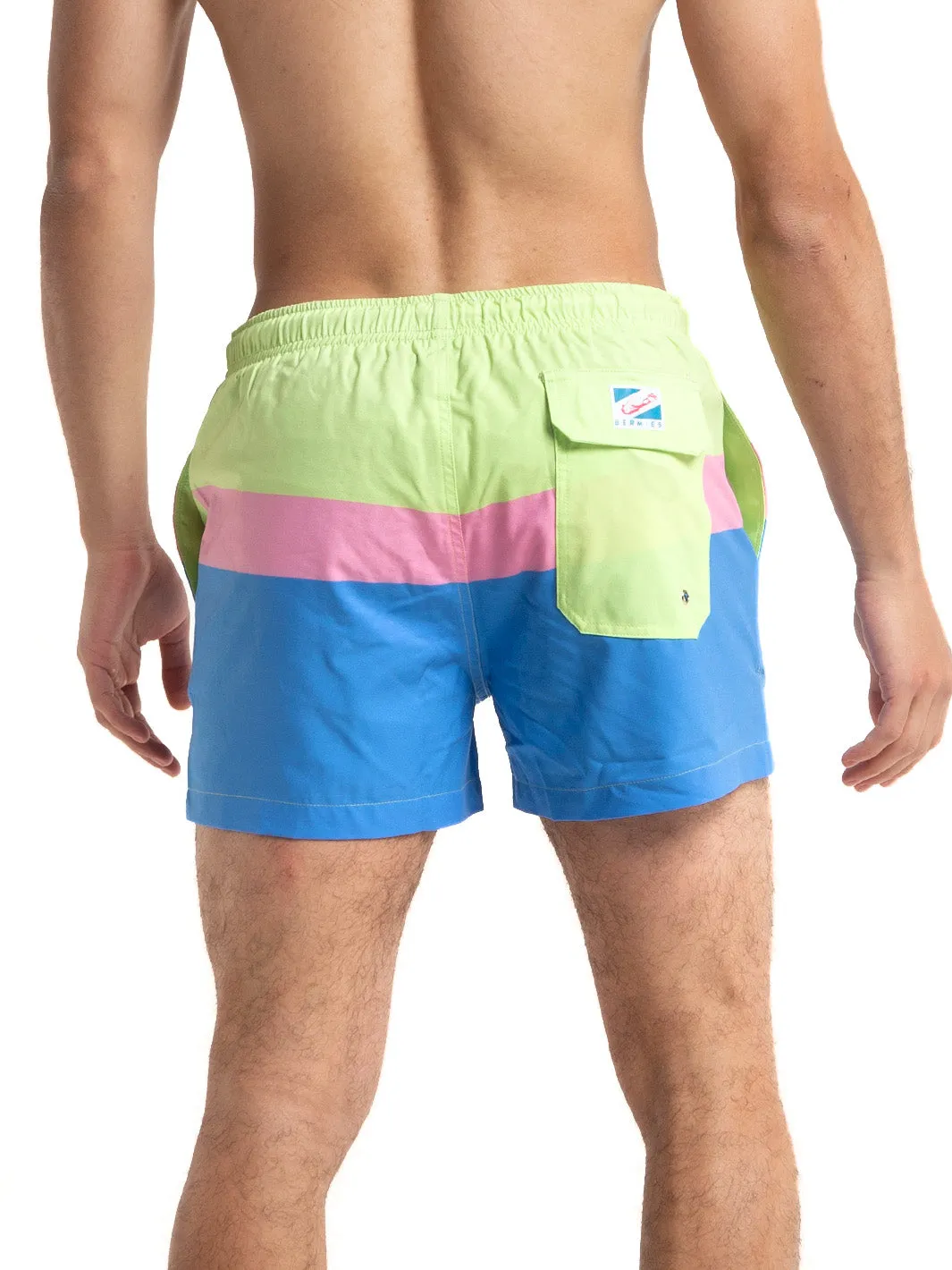 Bayside Cropped Swim Trunks