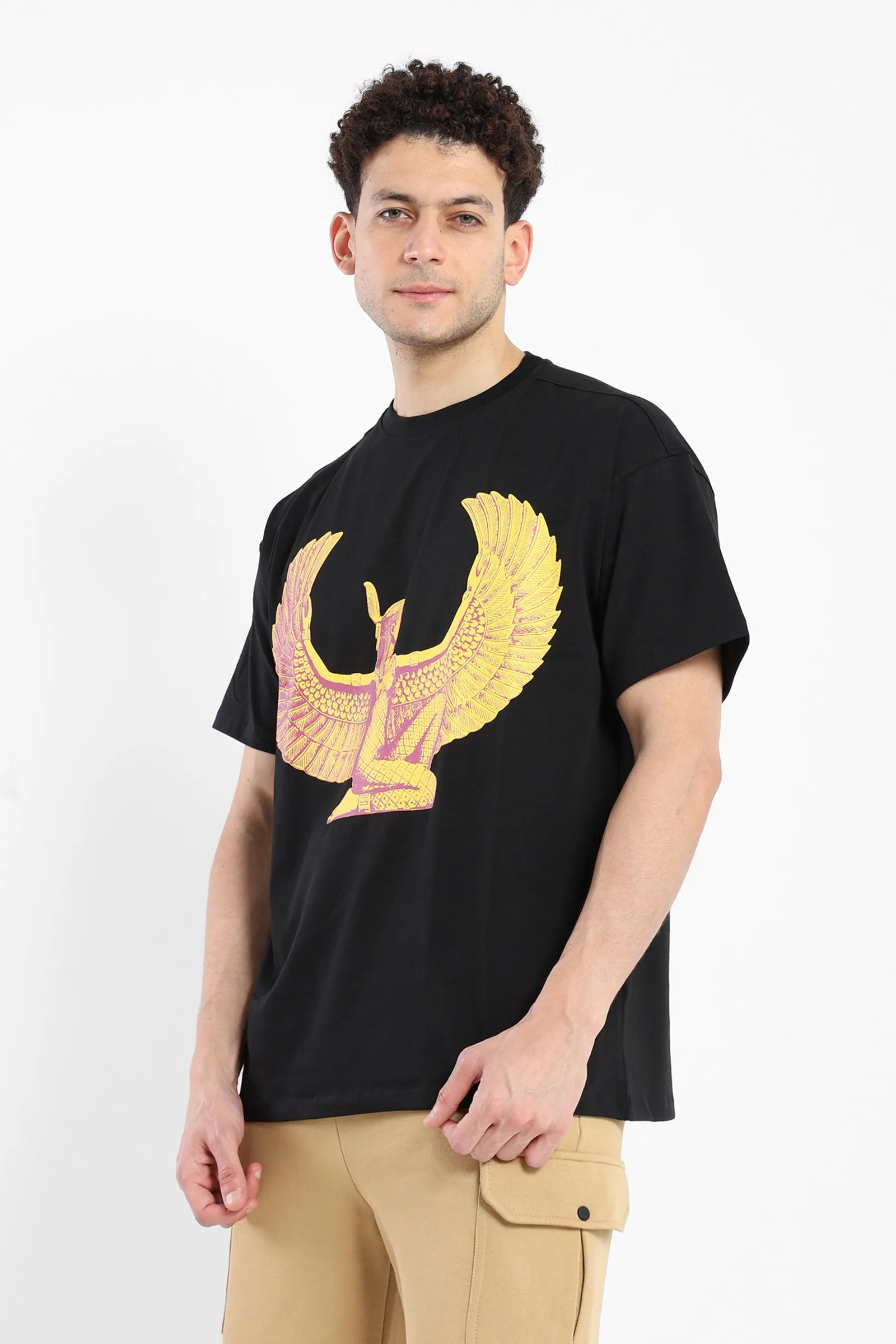 BLACK ISIS WINGS UNISEX TEE