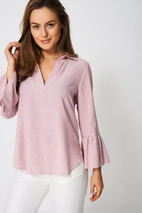 Blouse With Bell Sleeve Ex-Branded