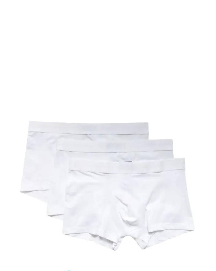 BOSS three-pack of stretch cotton boxer briefs