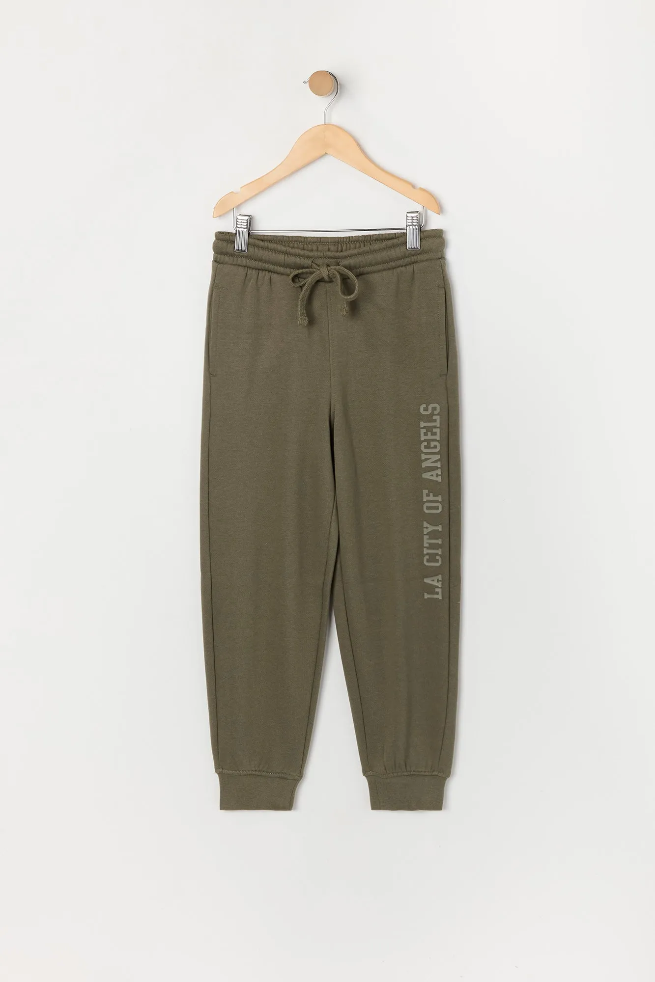 Boys Embossed Fleece Jogger