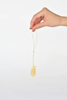 Brass Leaf Ornament