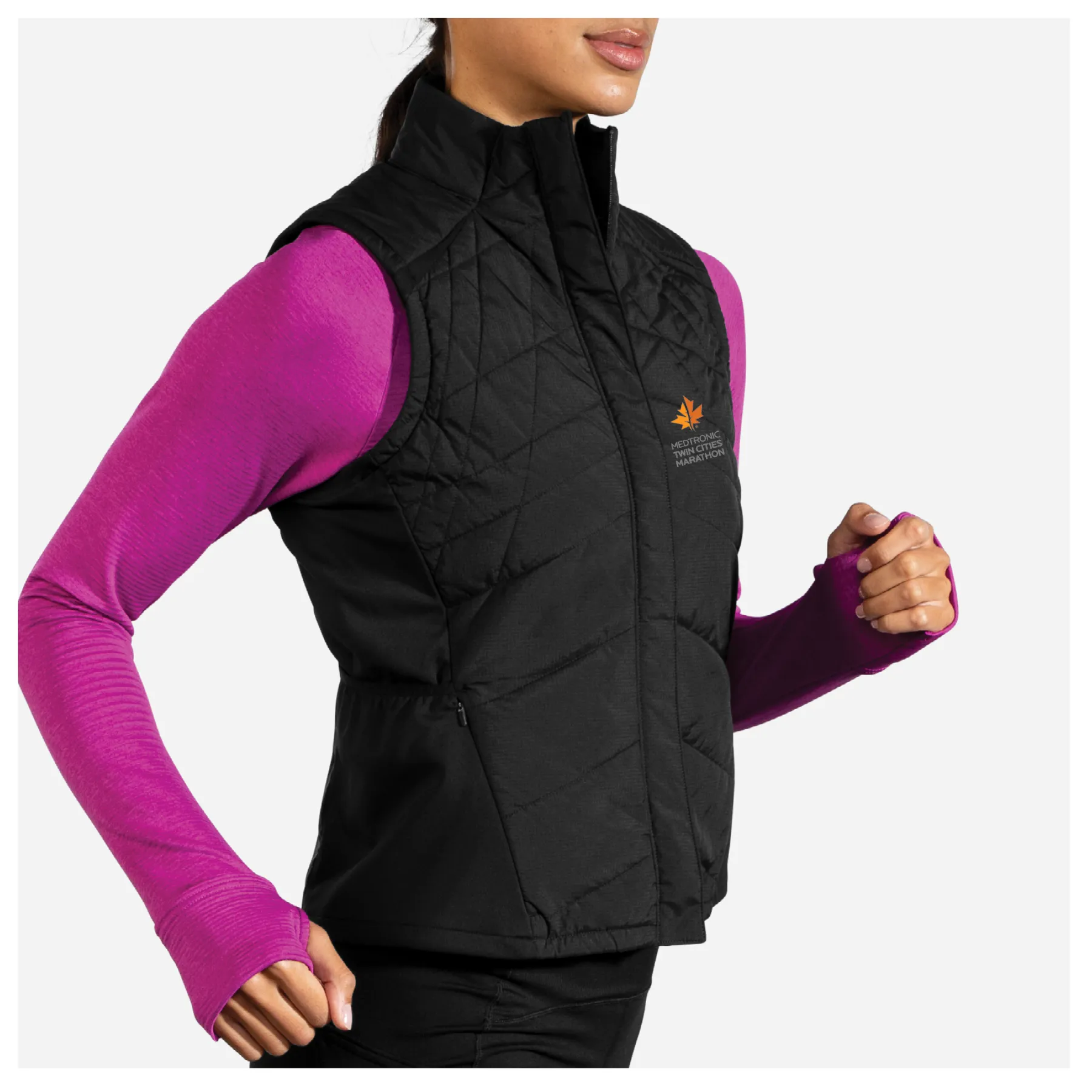 Brooks TCM Shield Hybrid Vest - Black (Women's Sizing)