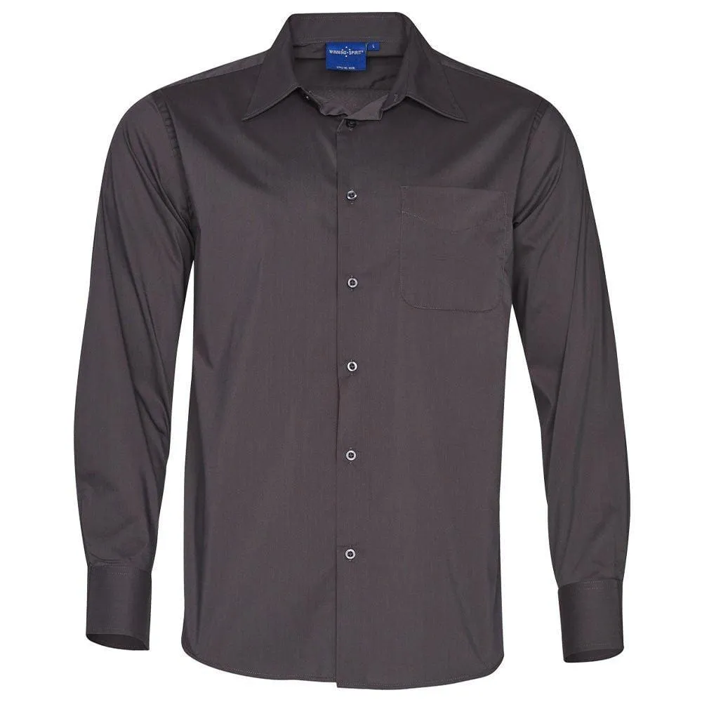 BS08L Men's Teflon Executive Long Sleeve Shirt