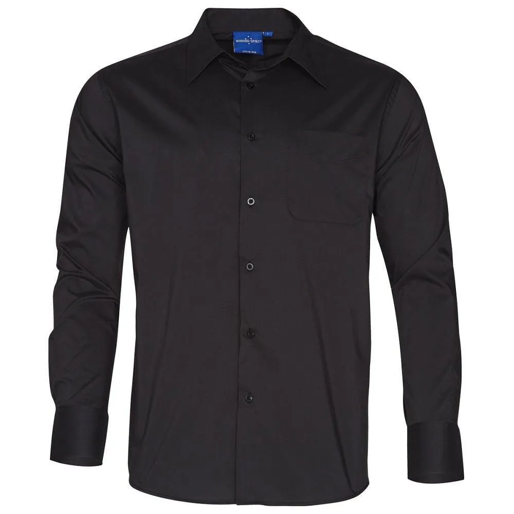 BS08L Men's Teflon Executive Long Sleeve Shirt