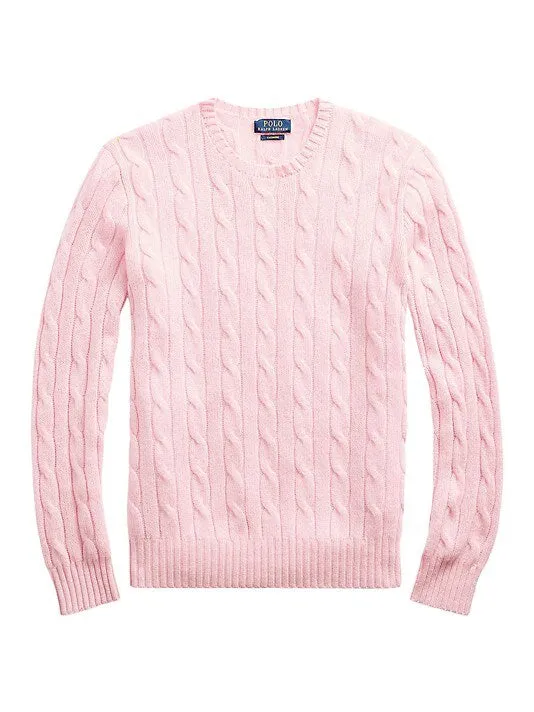 Cabled Cashmere Sweater