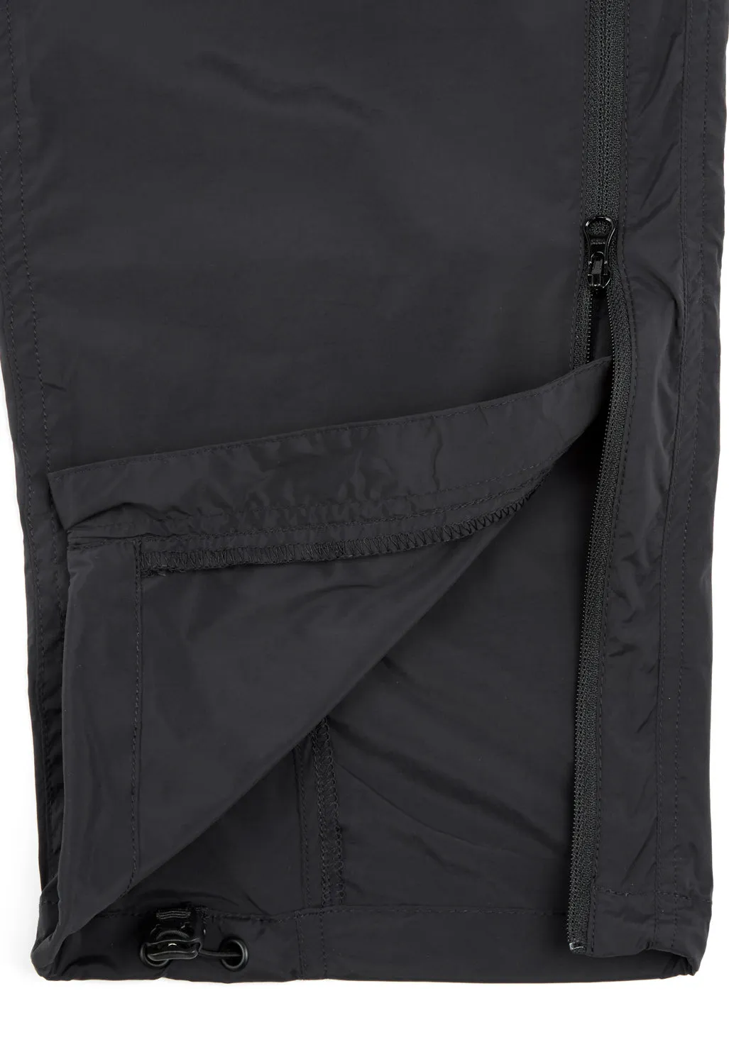 Cayl Flap Pocket Vent Pants - Black