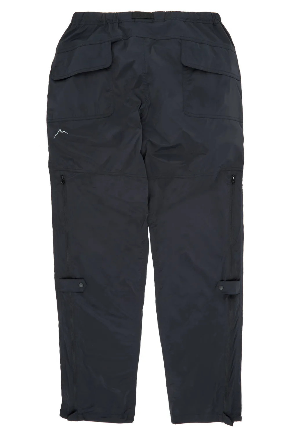 Cayl Flap Pocket Vent Pants - Black