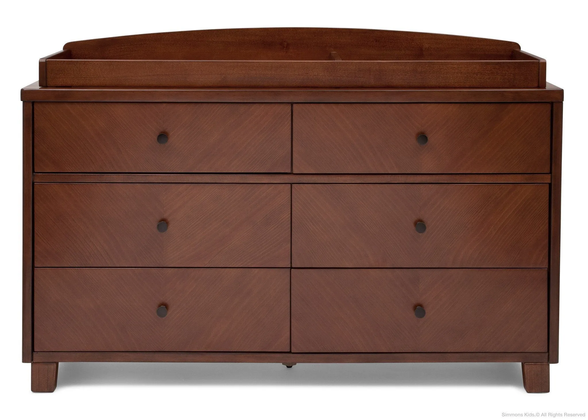 Chevron 6 Drawer Dresser