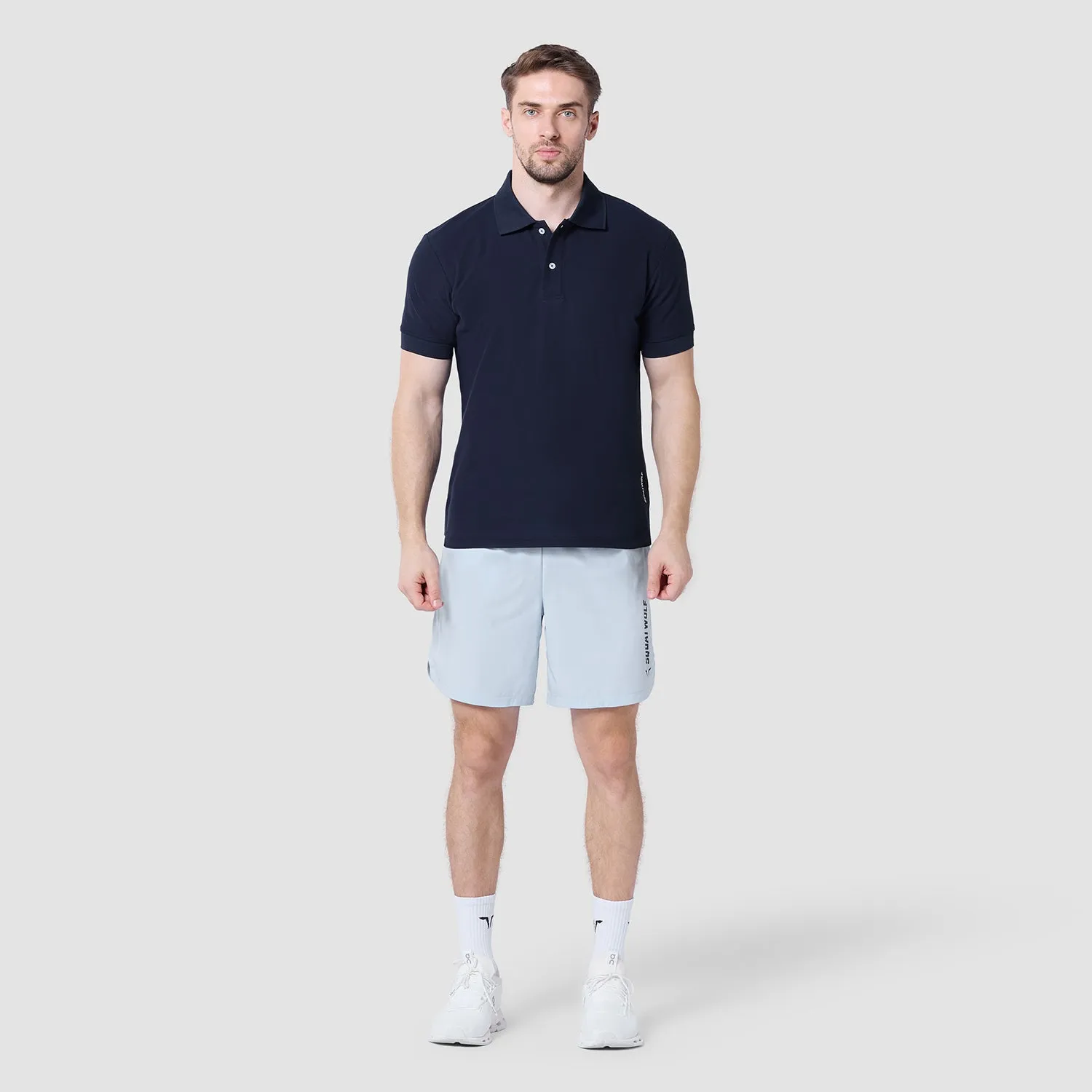 Core Over Achiever Polo White Edition - Navy