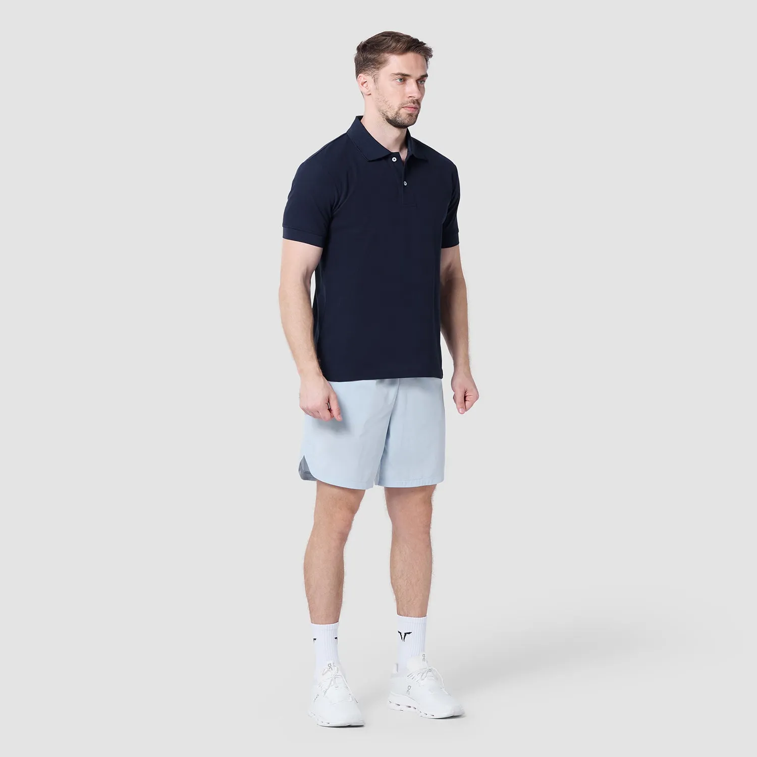 Core Over Achiever Polo White Edition - Navy