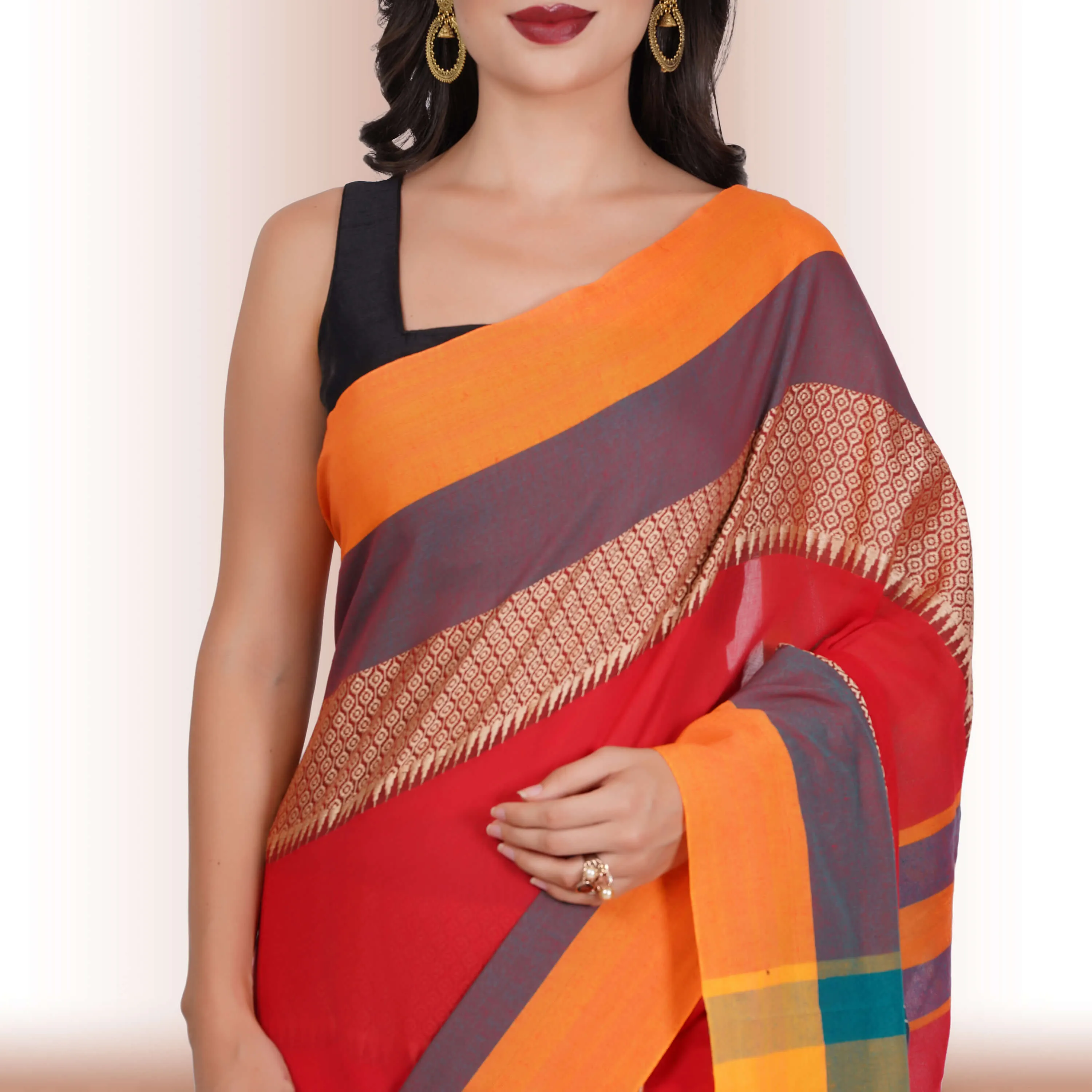 Cotton Handloom Saree