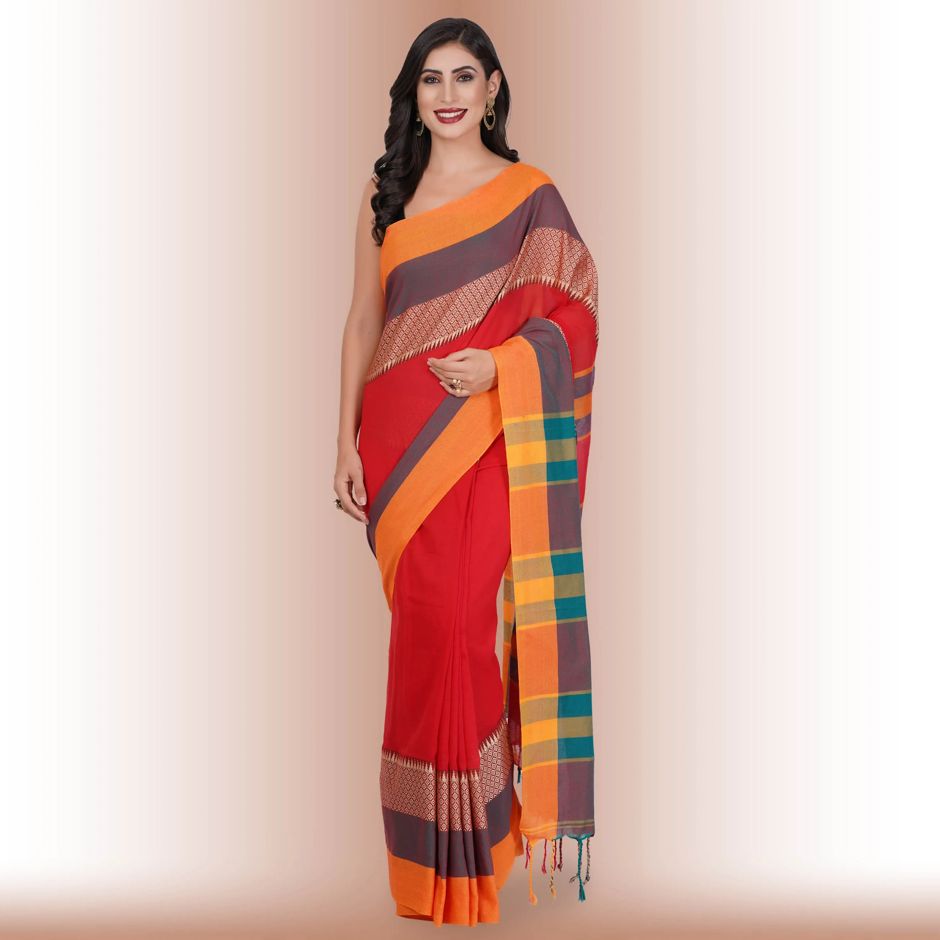 Cotton Handloom Saree