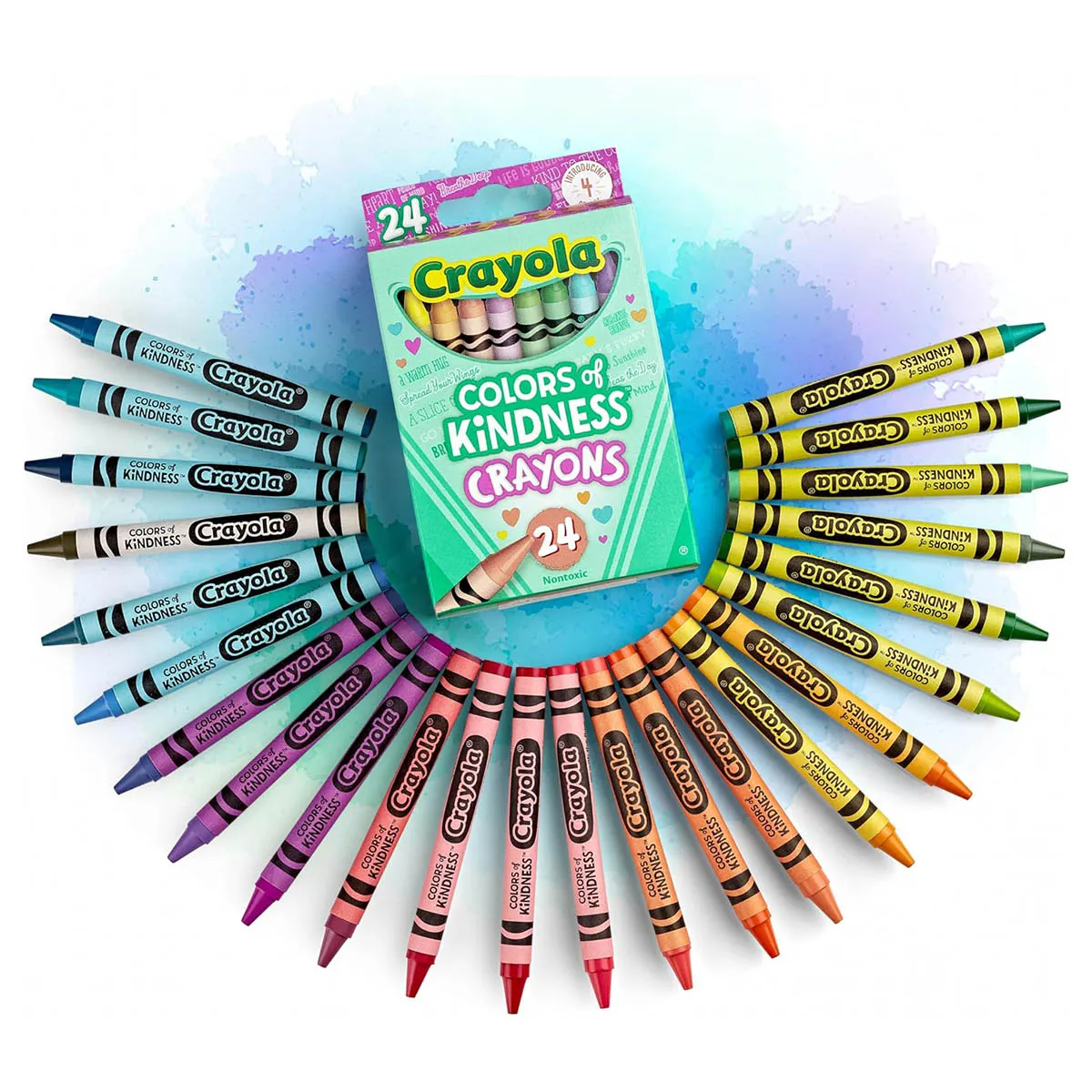 Crayola Colors of Kindness Crayons (24 Pack)