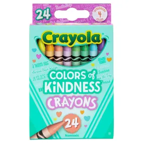 Crayola Colors of Kindness Crayons (24 Pack)