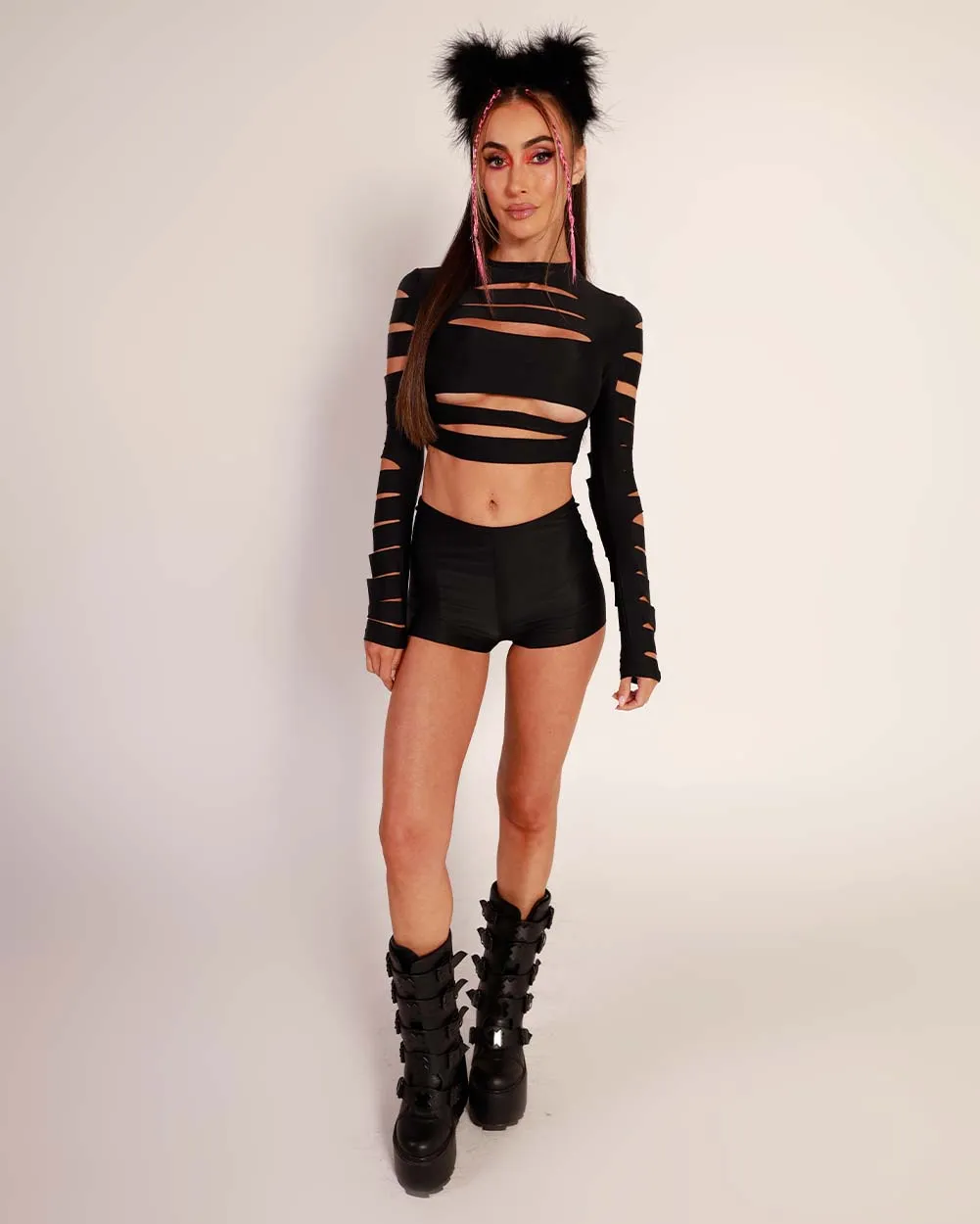 Dark Dystopia Cutout Bottoms