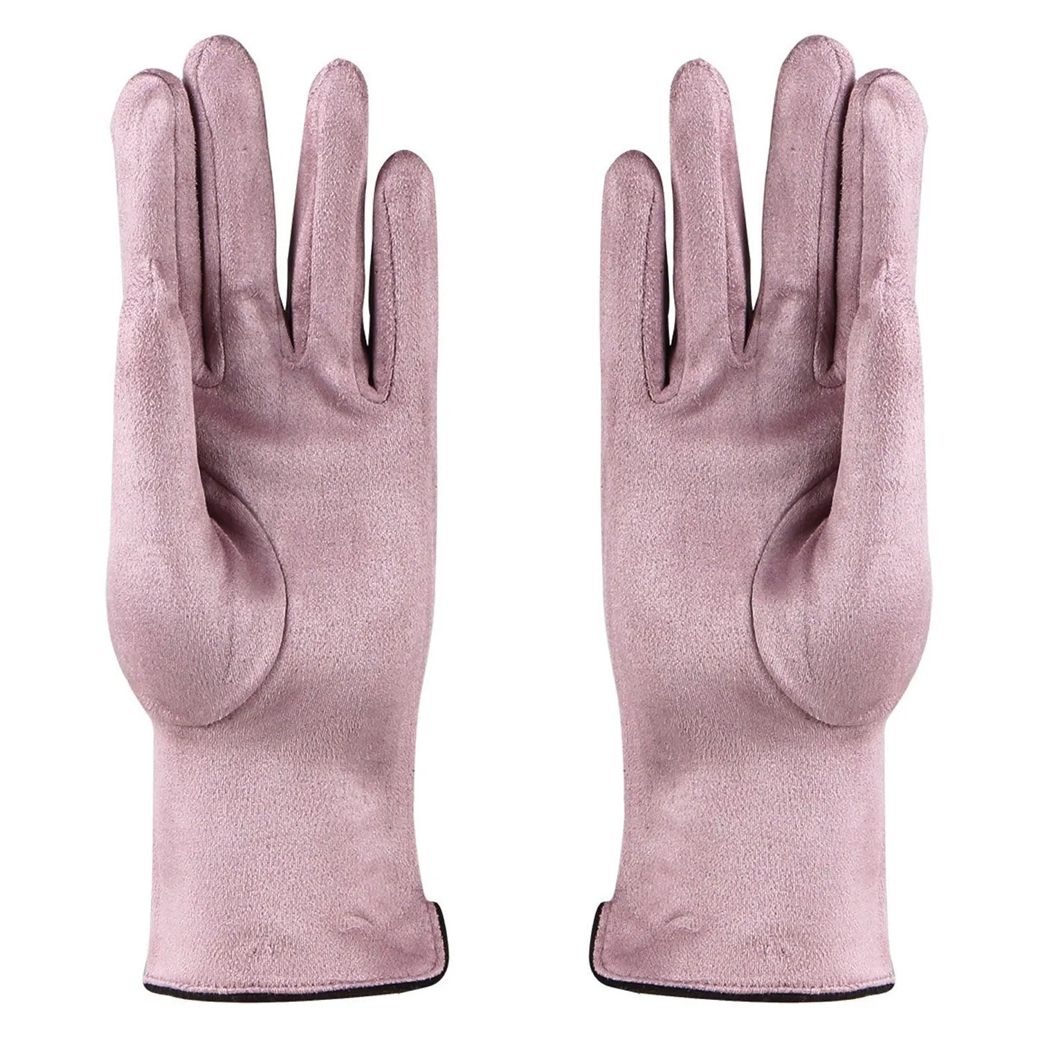 Designer Winter Gloves For Women - Purple