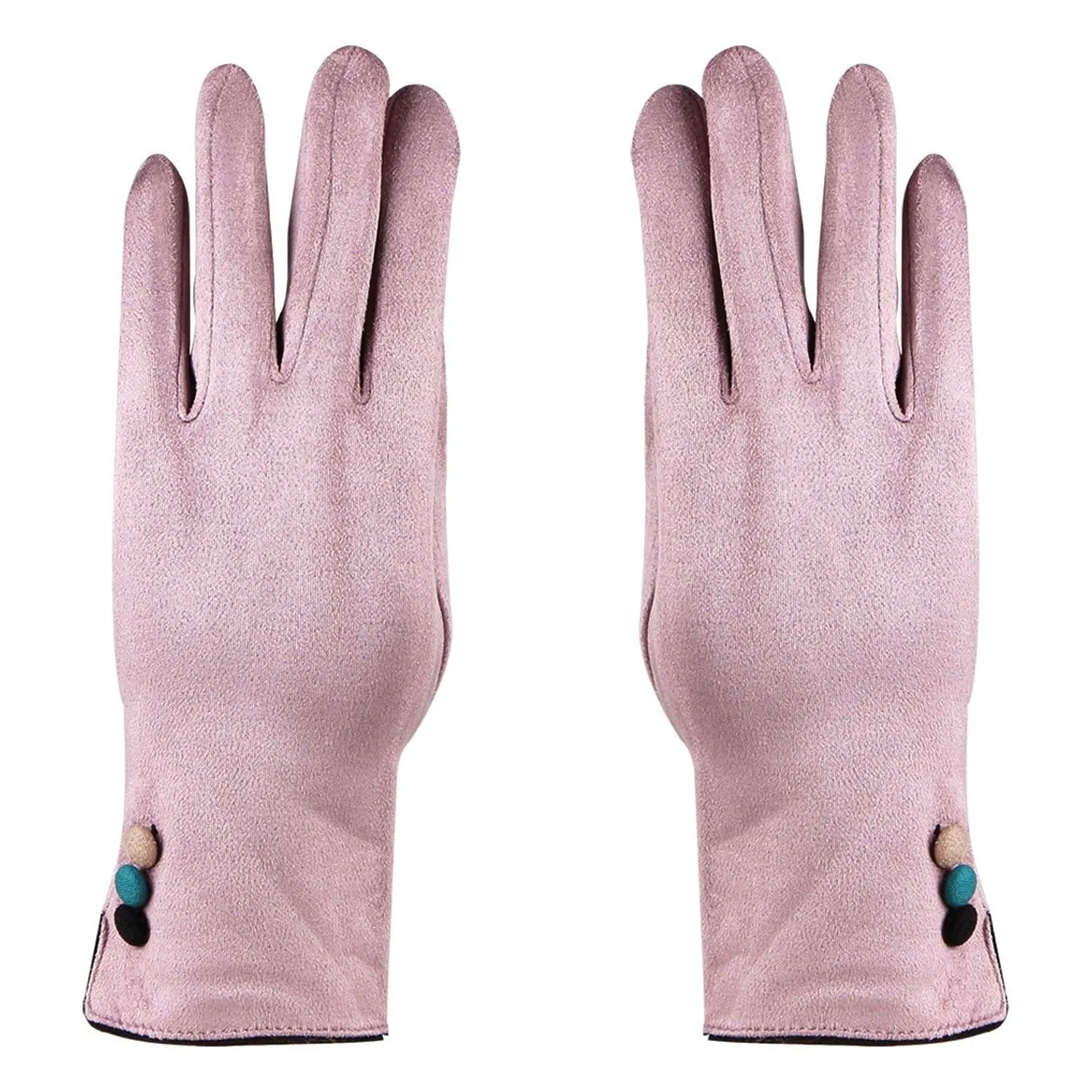 Designer Winter Gloves For Women - Purple