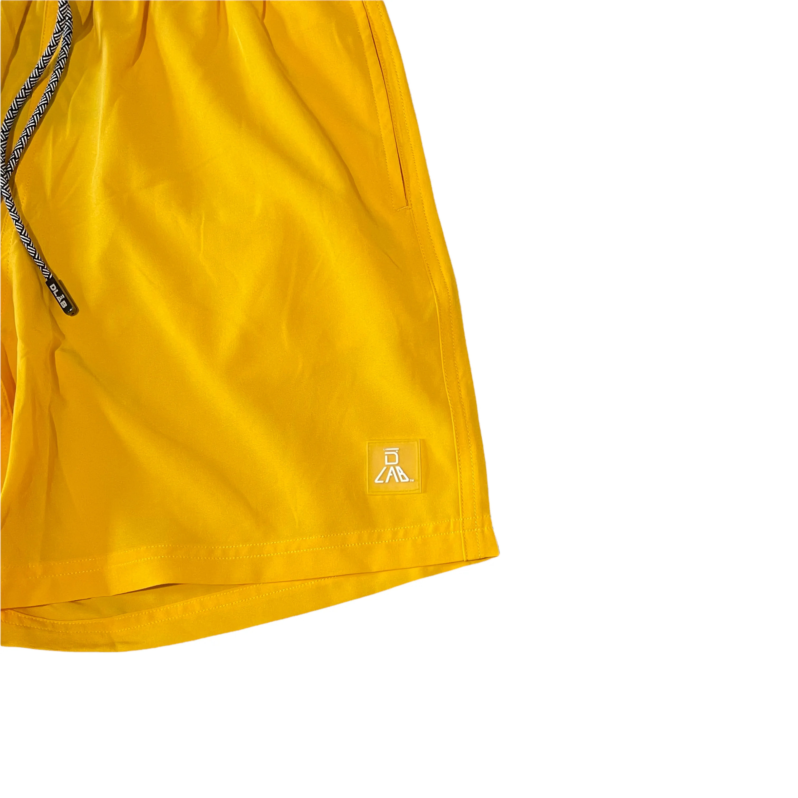 DLAB Men's Hybrid Board Shorts (Yellow)